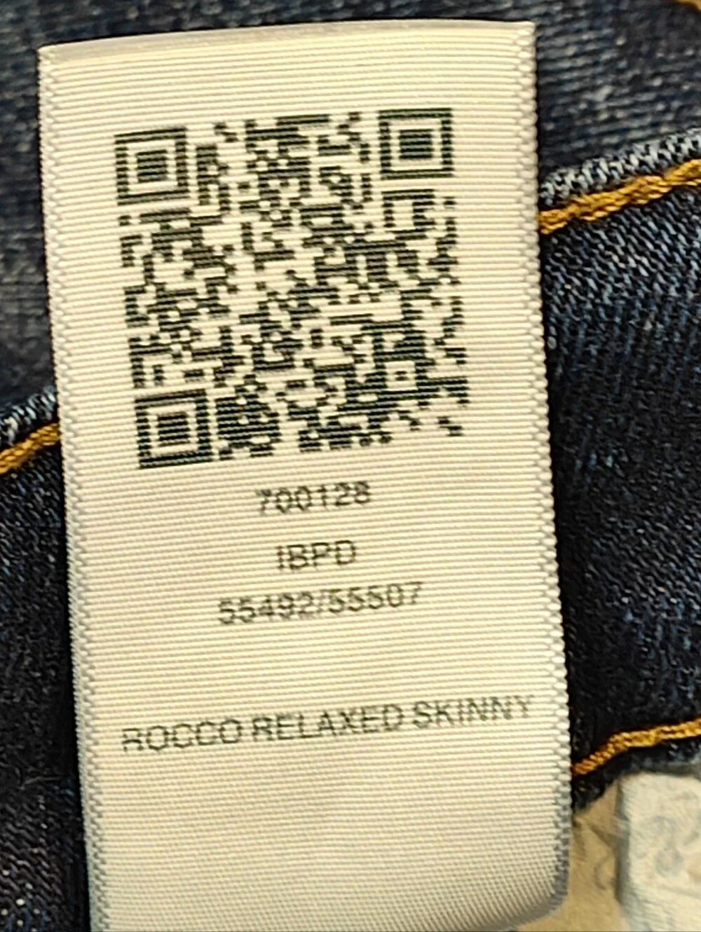 True Religion Men's Relaxed Slim Fit Blue Jeans Rocco 38x34